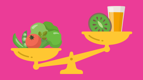 Lleva una dieta equilibrada